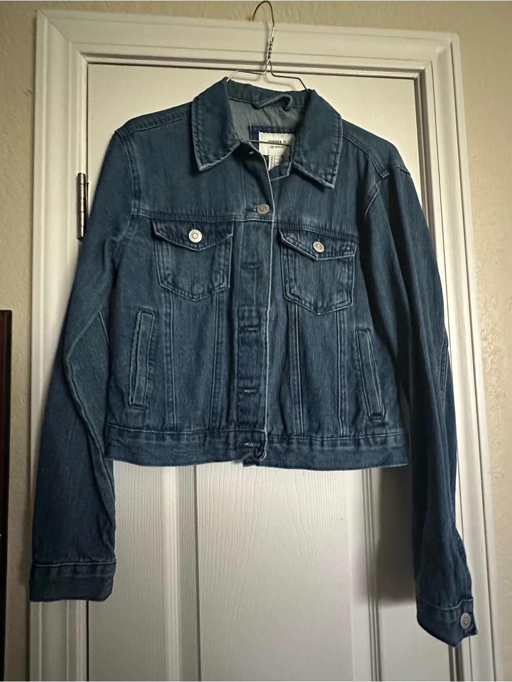 Forever 21 Dark Blue Denim Jacket